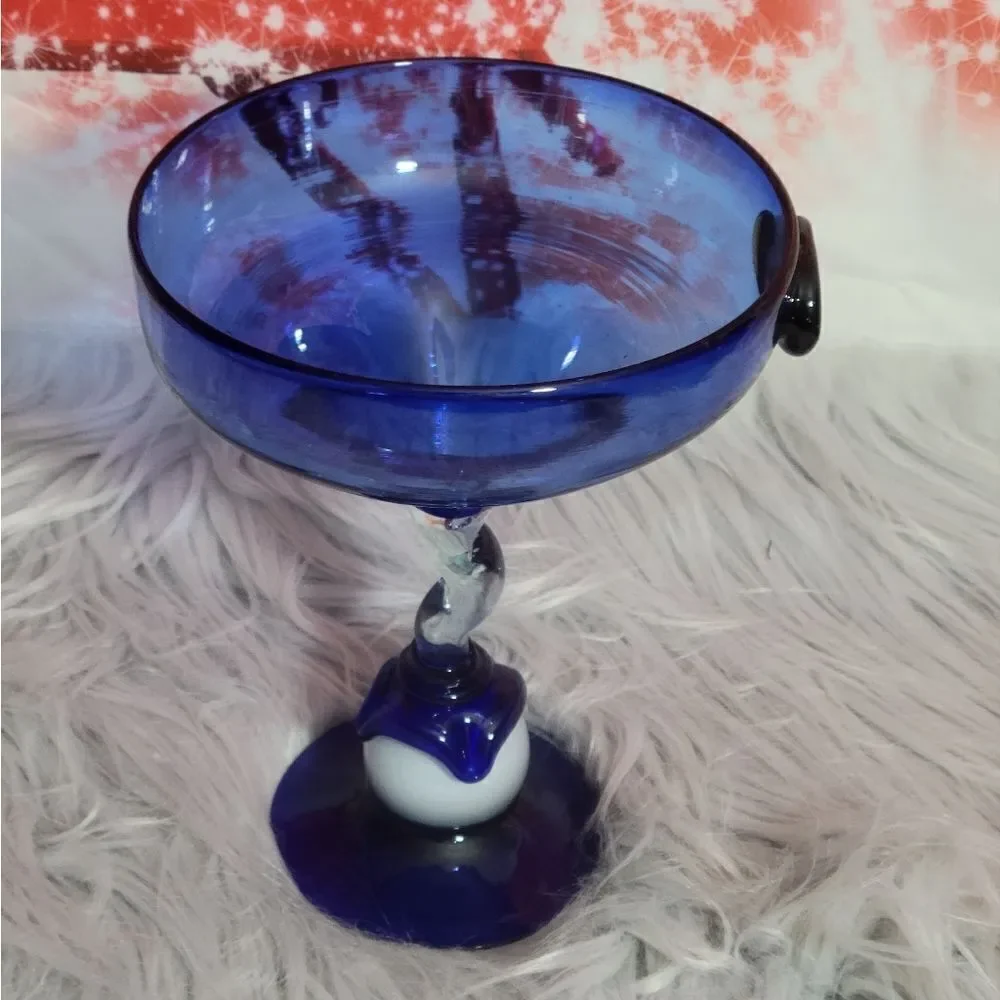 Hand-blown Margarita Glass‎
